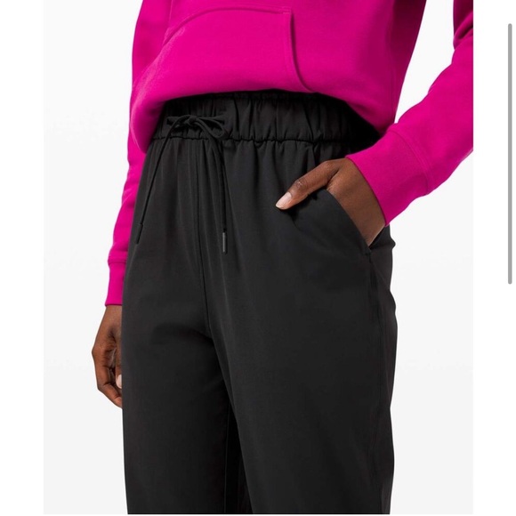 LuluLemon 4 Keep Moving Jogger Pants Black - Picture 2 of 10